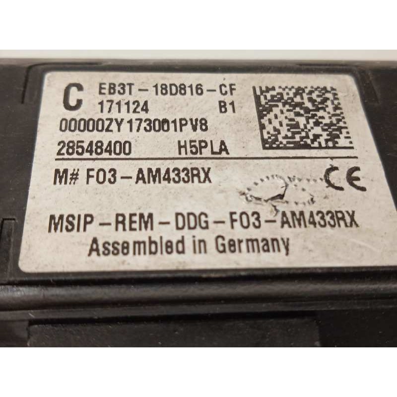 Recambio de modulo electronico para ford ranger (tke) doble cabina 4x4 xlt limited referencia OEM IAM EB3T18D816CF  