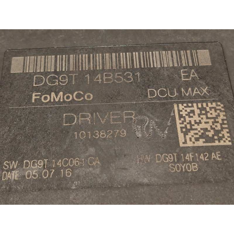 Recambio de centralita confort para ford mondeo lim. 2.0 tdci cat referencia OEM IAM DG9T14531EA  