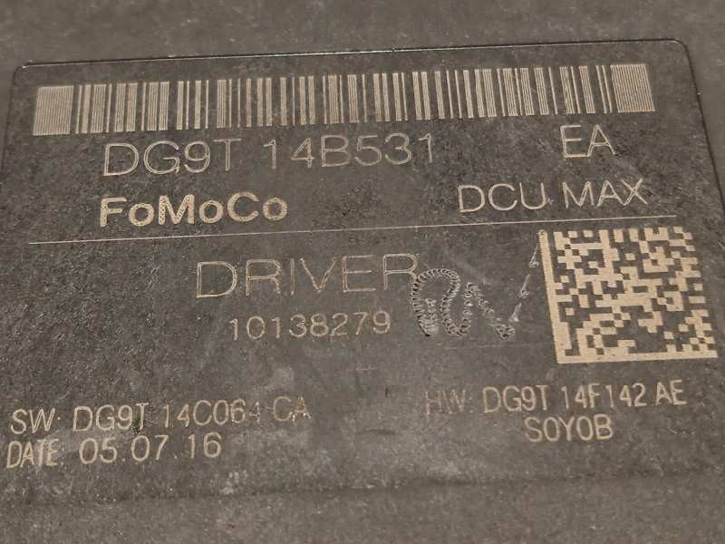 Recambio de centralita confort para ford mondeo lim. 2.0 tdci cat referencia OEM IAM DG9T14531EA  