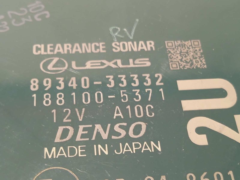 Recambio de modulo electronico para lexus es 300h referencia OEM IAM 8934033332  1881005371