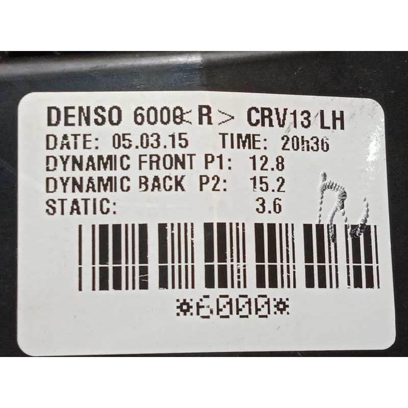 Recambio de motor calefaccion para honda cr-v 1.6 dtec cat referencia OEM IAM NOREF  