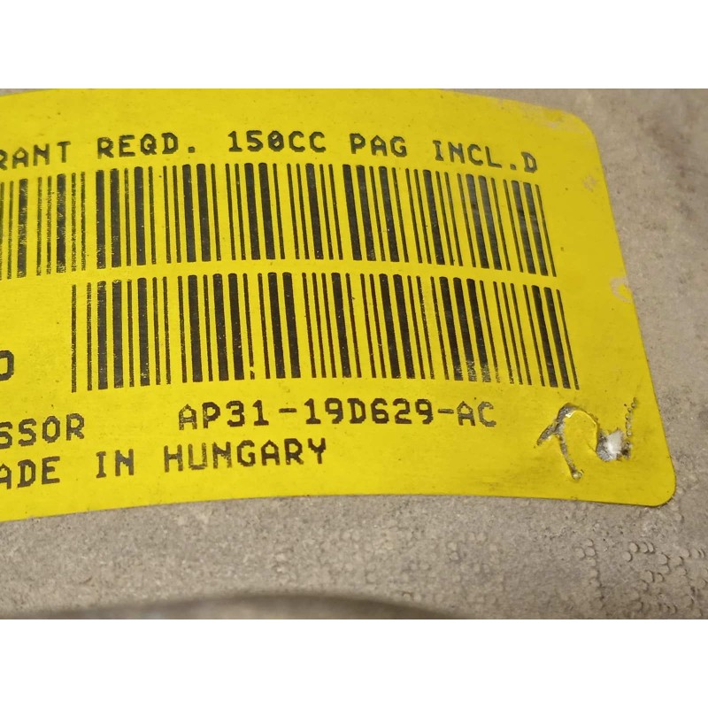 Recambio de compresor aire acondicionado para ford fiesta (cb1) trend referencia OEM IAM AP3119D629AC  1890121