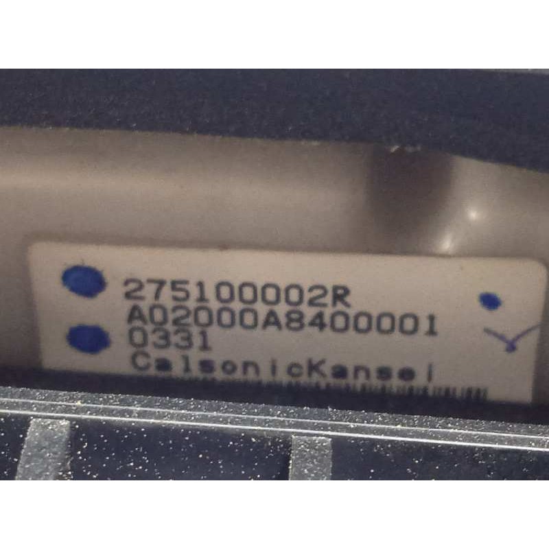 Recambio de mando climatizador para renault laguna grandtour iii 1.5 dci diesel referencia OEM IAM 275100002R  