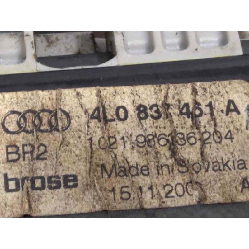 Recambio de elevalunas delantero izquierdo para audi q7 (4l) 3.0 tdi referencia OEM IAM 4L0839461A  4L0959801B