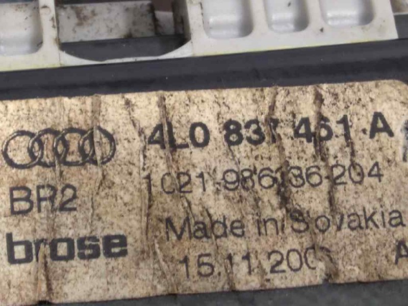 Recambio de elevalunas delantero izquierdo para audi q7 (4l) 3.0 tdi referencia OEM IAM 4L0839461A  4L0959801B