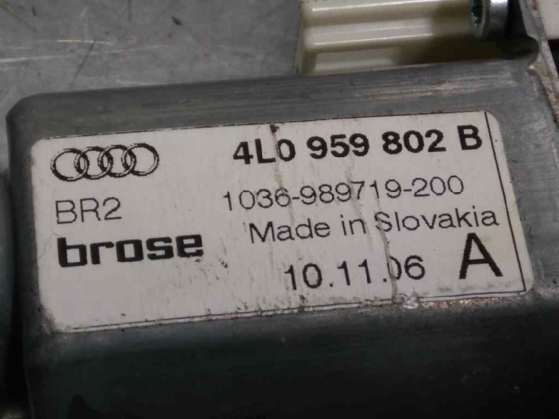 Recambio de elevalunas delantero derecho para audi q7 (4l) 3.0 tdi referencia OEM IAM 4L0837462A  4L0959802A