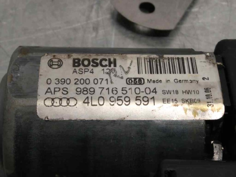 Recambio de motor techo electrico para audi q7 (4l) 3.0 tdi referencia OEM IAM 4L0959591  0390200071