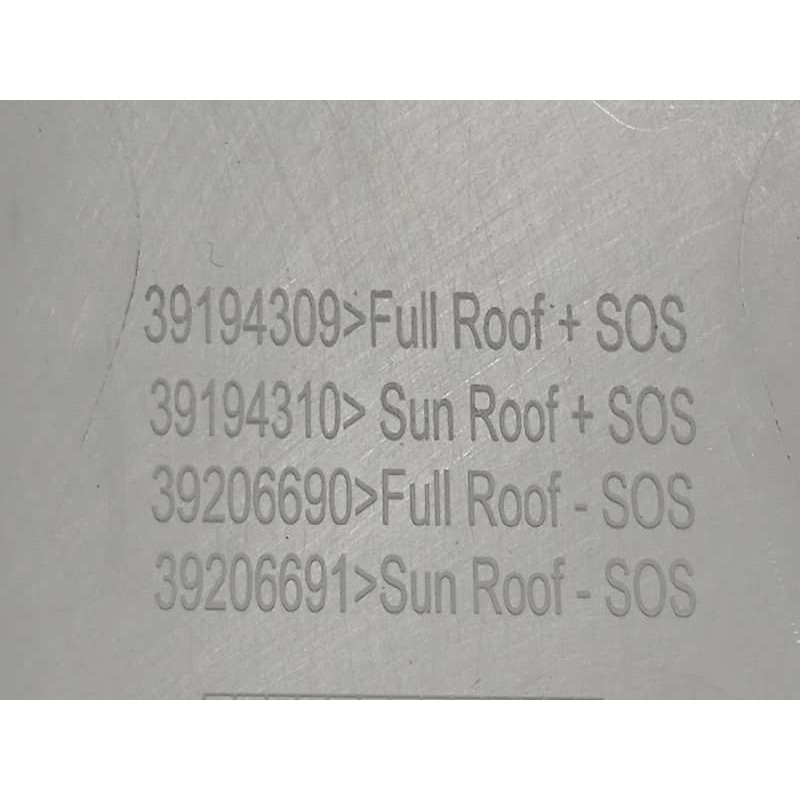 Recambio de luz interior para opel grandland x referencia OEM IAM 30194309  9825205380