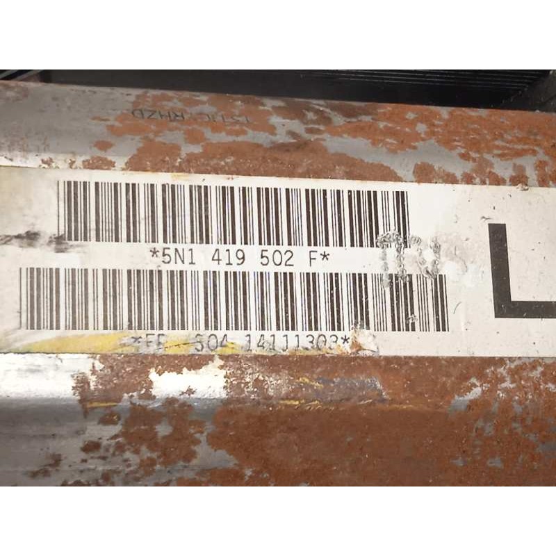 Recambio de columna direccion para volkswagen tiguan (5n2) t1 bluemotion referencia OEM IAM 5N1419502F  