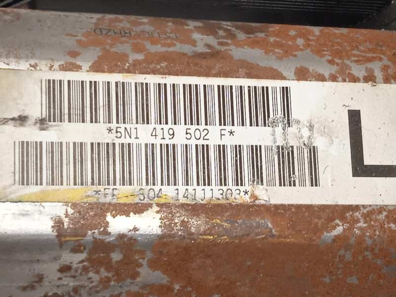 Recambio de columna direccion para volkswagen tiguan (5n2) t1 bluemotion referencia OEM IAM 5N1419502F  