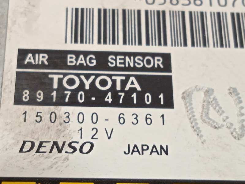 Recambio de centralita airbag para toyota prius (nhw30) referencia OEM IAM 8917047101  1503006361