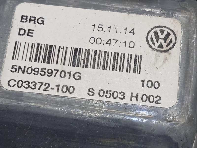 Recambio de elevalunas delantero izquierdo para volkswagen tiguan (5n2) t1 bluemotion referencia OEM IAM 5N1837729G  5N0959701G