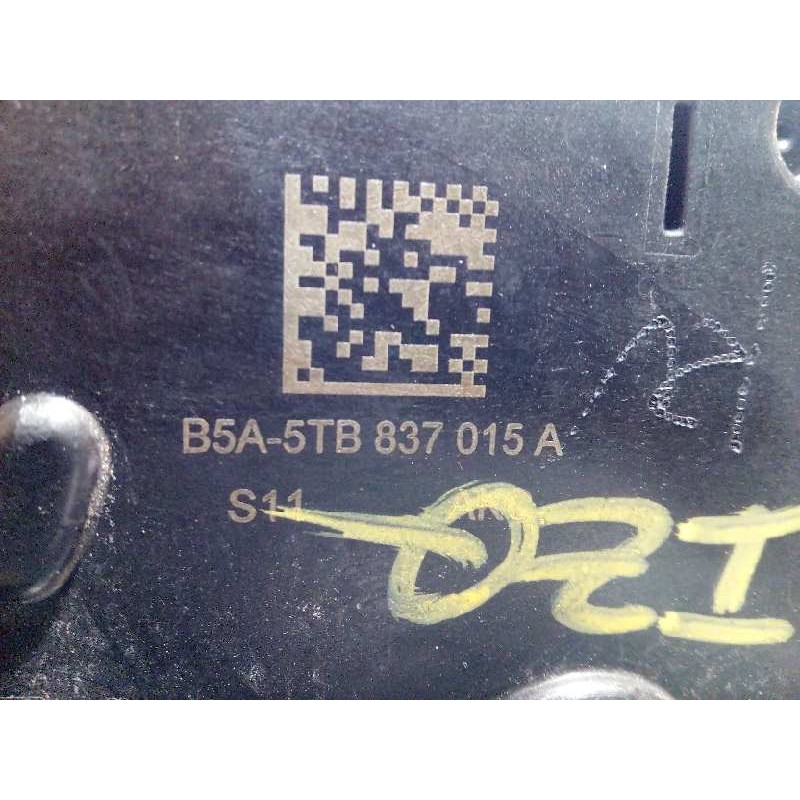 Recambio de cerradura puerta delantera izquierda para volkswagen touran (5t1) advance bmt referencia OEM IAM 5TB837015A  