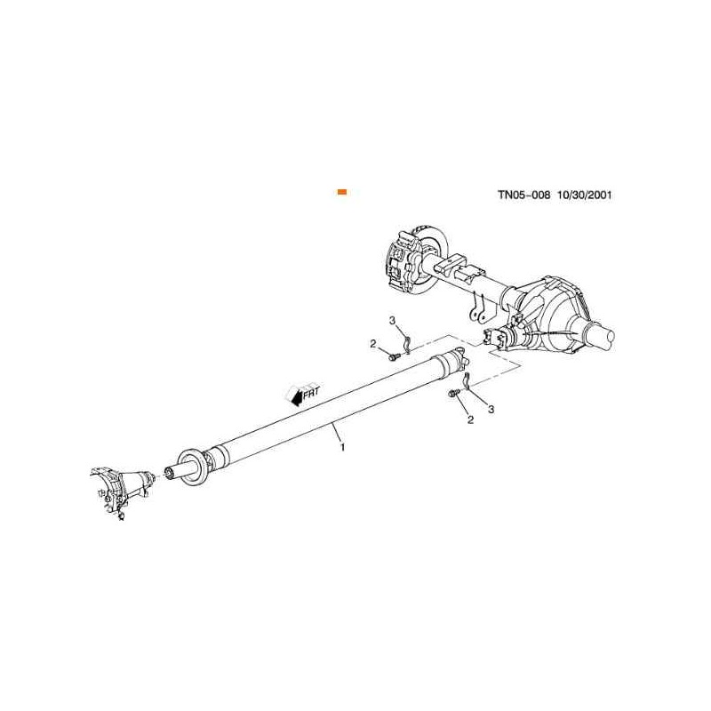 Recambio de transmision central para hummer h2 6.0 referencia OEM IAM 15207223  