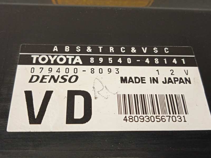 Recambio de centralita abs para lexus rx300 (mcu15) 3.0 v6 24v cat referencia OEM IAM 8954048141  0794008093