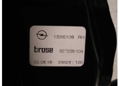 Recambio de elevalunas delantero derecho para opel zafira tourer 1.6 cdti dpf referencia OEM IAM 13260138  13369286 2