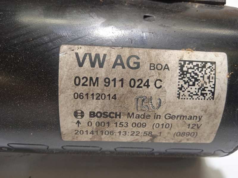 Recambio de motor arranque para volkswagen tiguan (5n2) t1 bluemotion referencia OEM IAM 02M911024C  0001153009