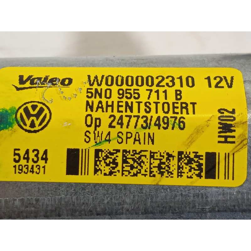 Recambio de motor limpia trasero para volkswagen tiguan (5n2) t1 bluemotion referencia OEM IAM 5N0955711B  