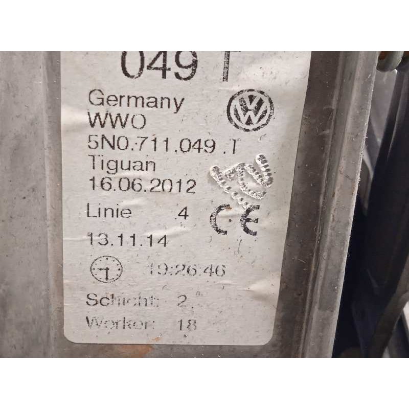 Recambio de palanca cambio para volkswagen tiguan (5n2) t1 bluemotion referencia OEM IAM 5N0711049T  