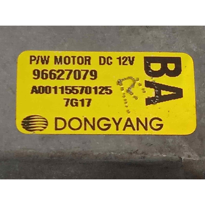 Recambio de elevalunas delantero izquierdo para chevrolet captiva 2.0 vcdi lt referencia OEM IAM 96627079  