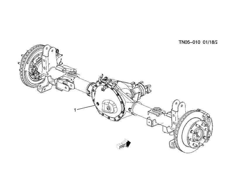 Recambio de puente trasero para hummer h2 6.0 referencia OEM IAM 15888324  