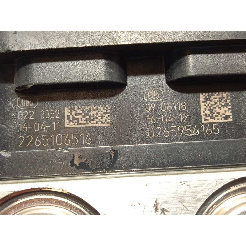 Recambio de abs para nissan pulsar (c13) 1.2 16v cat referencia OEM IAM 476603ZF0A 0265956165 269678