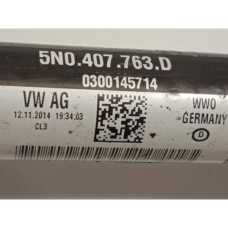 Recambio de transmision delantera izquierda para volkswagen tiguan (5n2) t1 bluemotion referencia OEM IAM 5N0407763D  