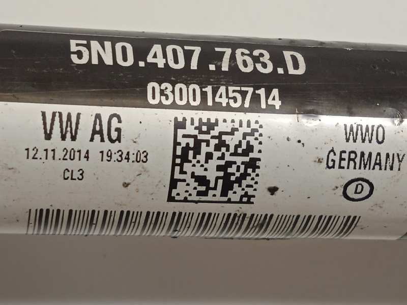 Recambio de transmision delantera izquierda para volkswagen tiguan (5n2) t1 bluemotion referencia OEM IAM 5N0407763D  