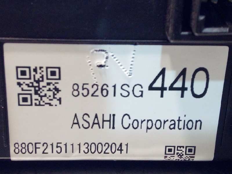 Recambio de pantalla multifuncion para subaru forester executive referencia OEM IAM 85261SG440  