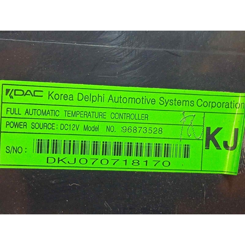 Recambio de mando calefaccion / aire acondicionado para chevrolet captiva 2.0 vcdi lt referencia OEM IAM 96873528  