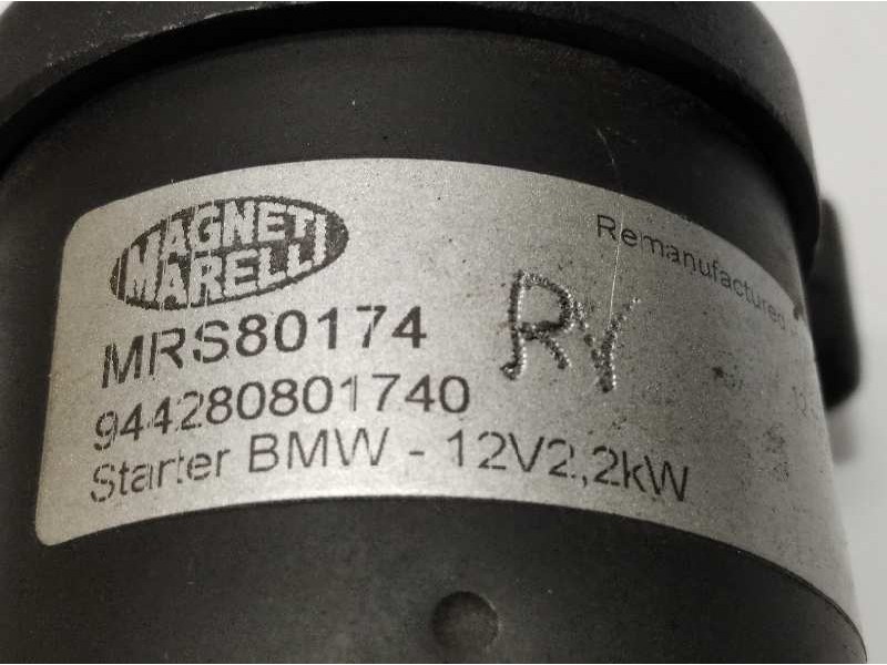 Recambio de motor arranque para bmw x5 (e53) 3.0d referencia OEM IAM MRS80174 12417788680 944280801740