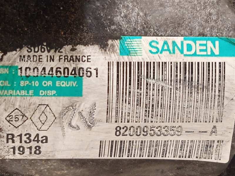 Recambio de compresor aire acondicionado para renault kangoo dynamique referencia OEM IAM 8200953359  SD6V12