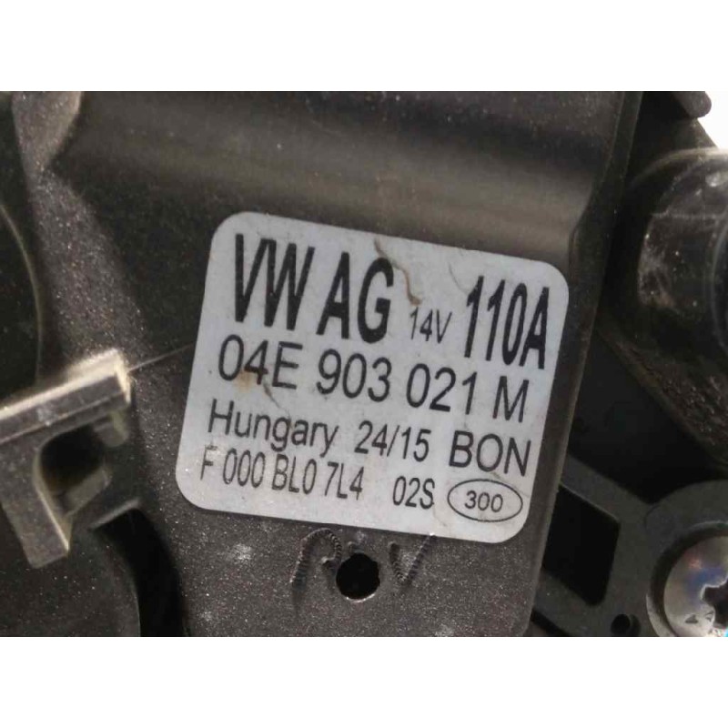 Recambio de alternador para seat leon (5f1) reference referencia OEM IAM 04E903021M  