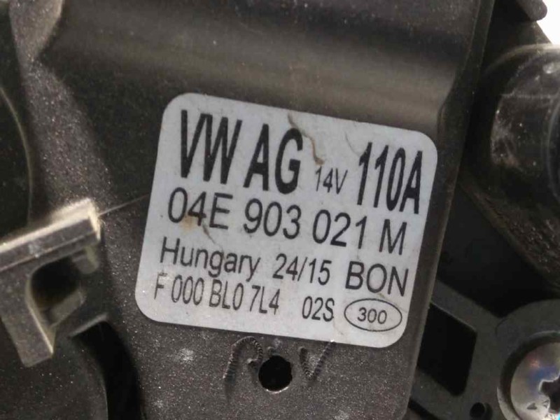 Recambio de alternador para seat leon (5f1) reference referencia OEM IAM 04E903021M  