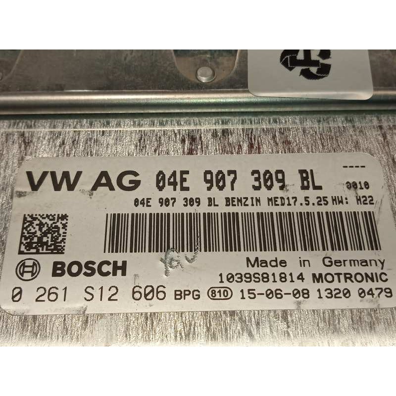 Recambio de centralita motor uce para seat leon (5f1) reference referencia OEM IAM 04E907309BL  0261S12606