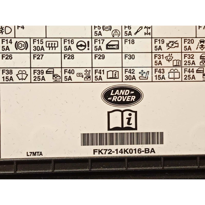 Recambio de guantera para land rover discovery sport 2.0 td4 cat referencia OEM IAM FK7214K016BA  LR073430