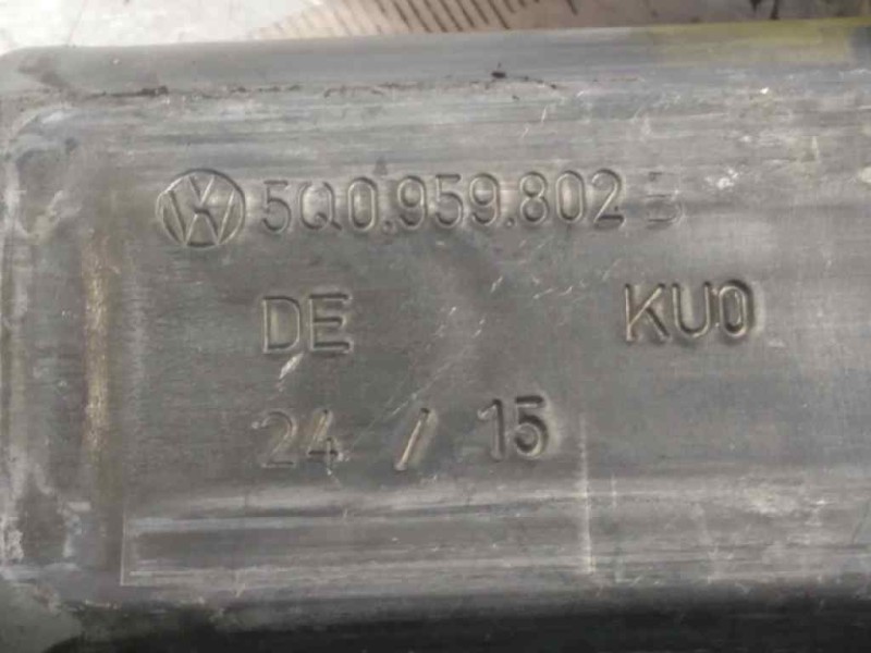 Recambio de elevalunas delantero derecho para seat leon (5f1) reference referencia OEM IAM 5Q0959802  