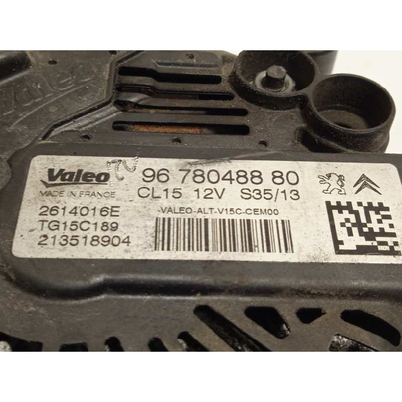 Recambio de alternador para peugeot 5008 1.6 hdi fap referencia OEM IAM 9678048880  TG15C189