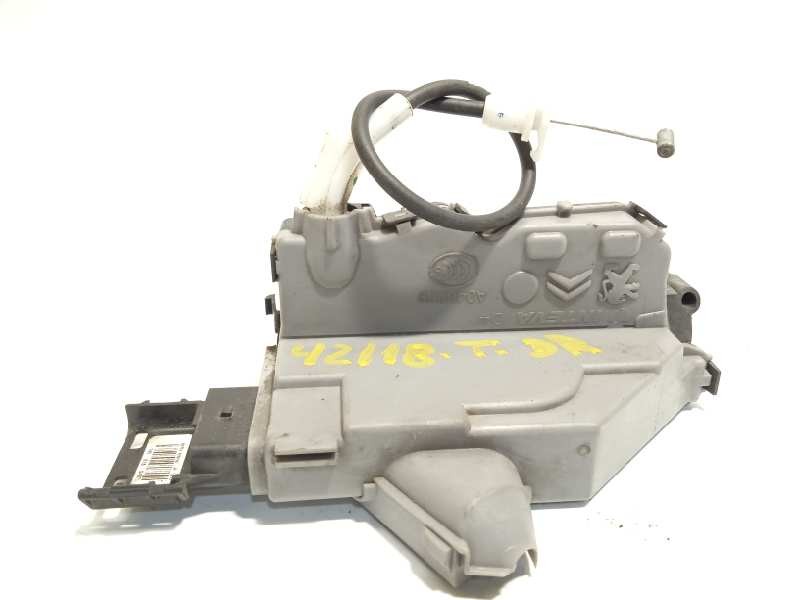 Recambio de cerradura puerta trasera derecha para peugeot 5008 1.6 hdi fap referencia OEM IAM 006241  9800624180
