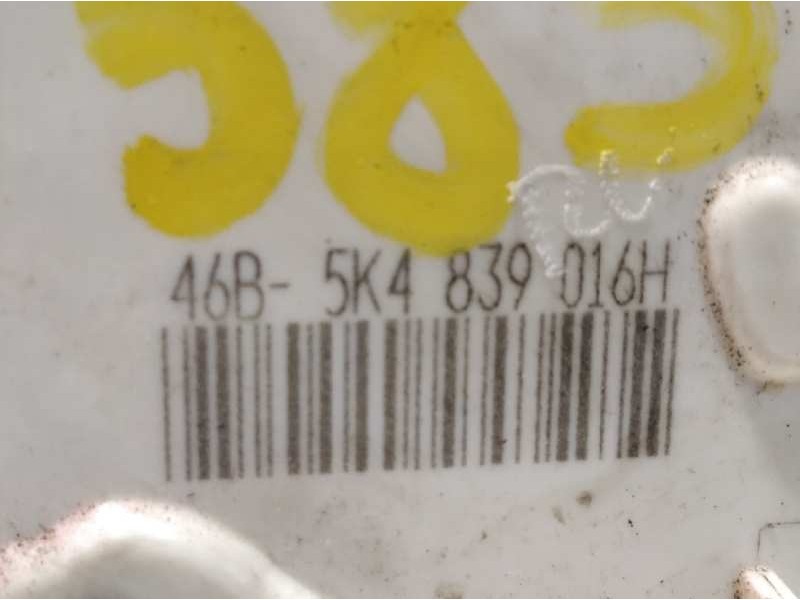 Recambio de cerradura puerta trasera derecha para volkswagen golf vi (5k1) gtd referencia OEM IAM 5K4839016H  