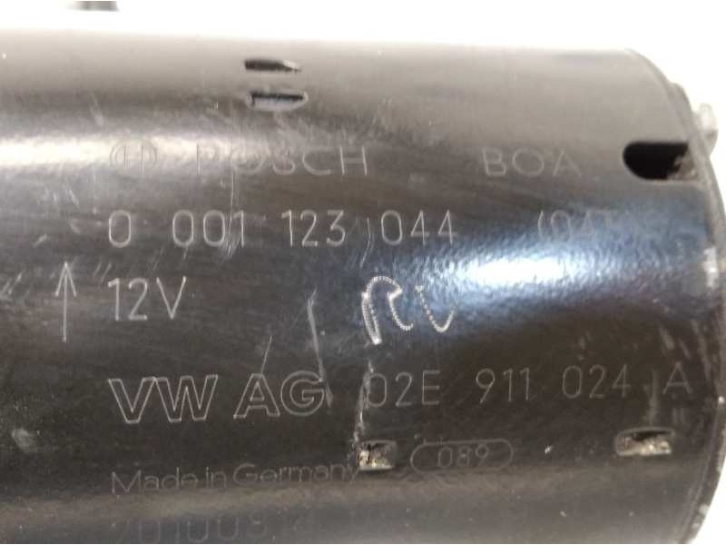 Recambio de motor arranque para volkswagen golf vi (5k1) gtd referencia OEM IAM 02E911024A  0001123044