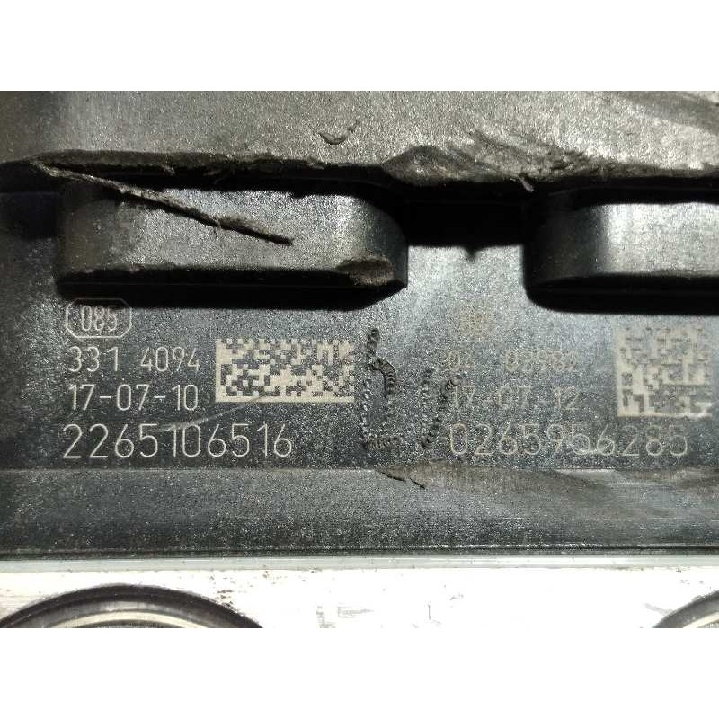 Recambio de abs para renault zoe entry referencia OEM IAM 476609473R 0265956285 269722