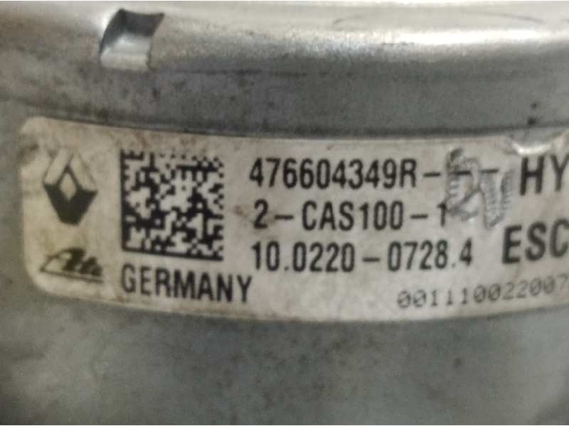 Recambio de abs para renault talisman zen referencia OEM IAM 476604349R 28515242313 10022007284