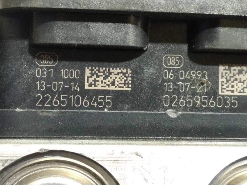 Recambio de abs para dacia sandero stepway referencia OEM IAM 476608644R 2265106455 269633