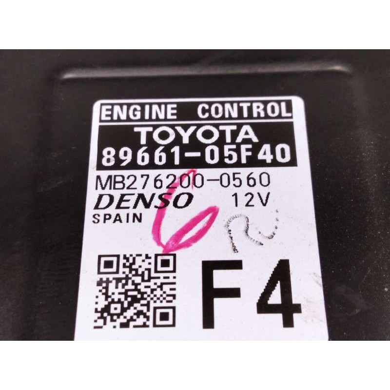 Recambio de centralita motor uce para toyota avensis 1.8 16v cat referencia OEM IAM 8966105F40 MB2762000560 2762000560