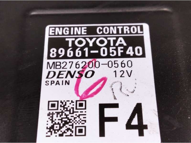 Recambio de centralita motor uce para toyota avensis 1.8 16v cat referencia OEM IAM 8966105F40 MB2762000560 2762000560