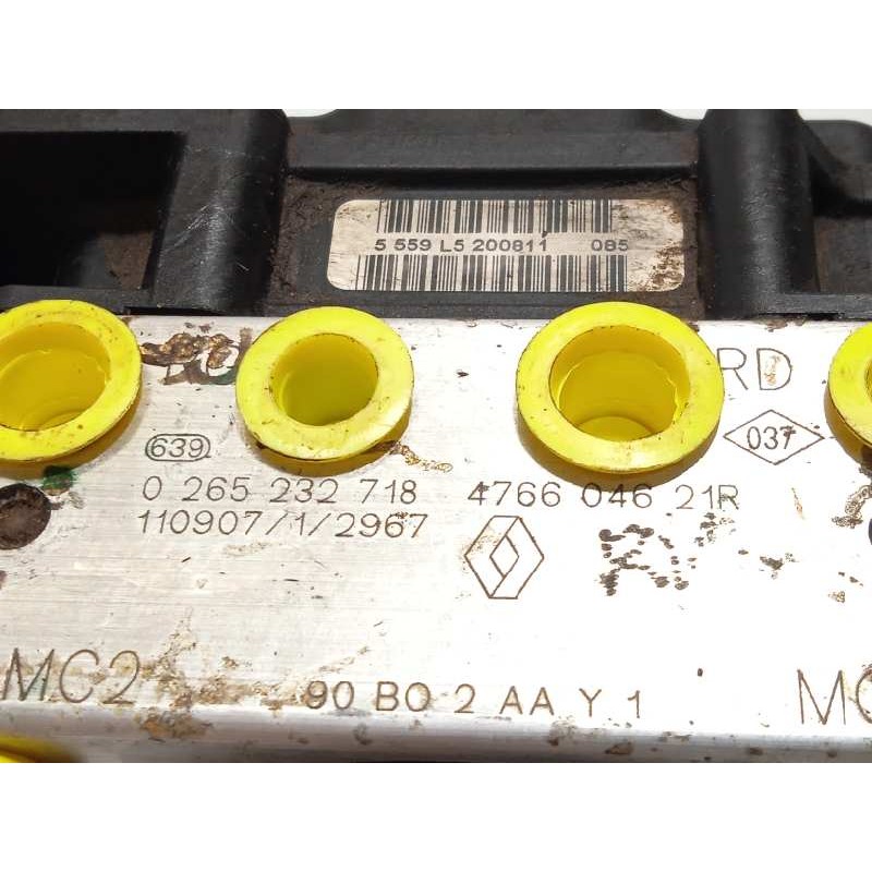 Recambio de abs para dacia sandero stepway referencia OEM IAM 476604621R  0265232718