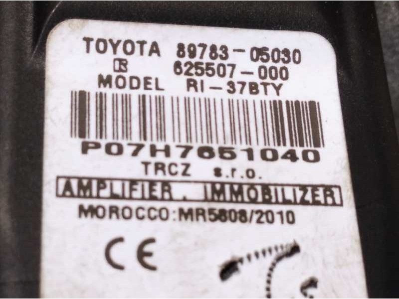 Recambio de conmutador de arranque para toyota avensis 1.8 16v cat referencia OEM IAM 8978305030  4502002231