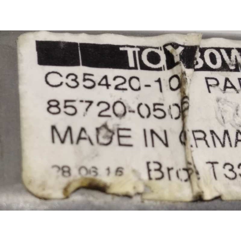 Recambio de elevalunas trasero izquierdo para toyota avensis 1.8 16v cat referencia OEM IAM 8572005061 6984005131 C35420101