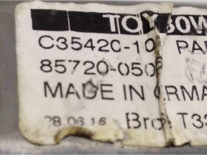 Recambio de elevalunas trasero izquierdo para toyota avensis 1.8 16v cat referencia OEM IAM 8572005061 6984005131 C35420101